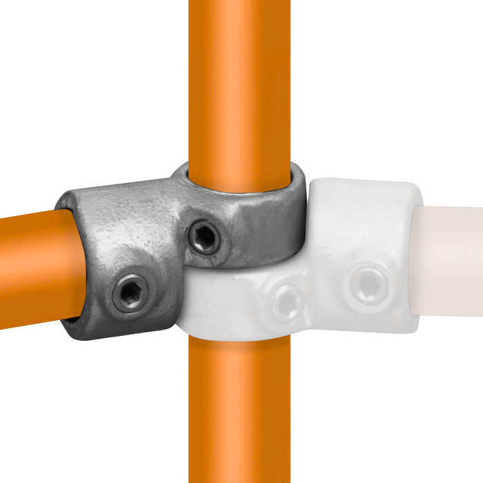 Rohrverbinder aus Stahl Winkelgelenk, verstellbar Ø 48,3 mm
