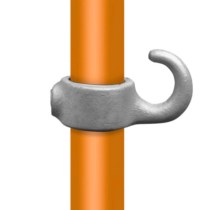 Rohrverbinder aus Stahl Stellring mit Haken Ø 48,3 mm
