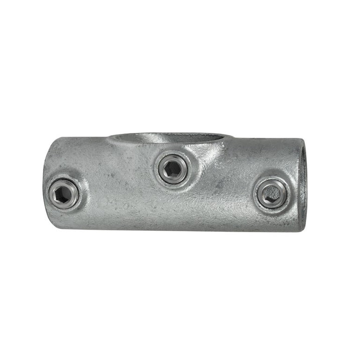 Rohrverbinder aus Stahl Handlaufbefestigung bis 45° Ø 33,7 mm