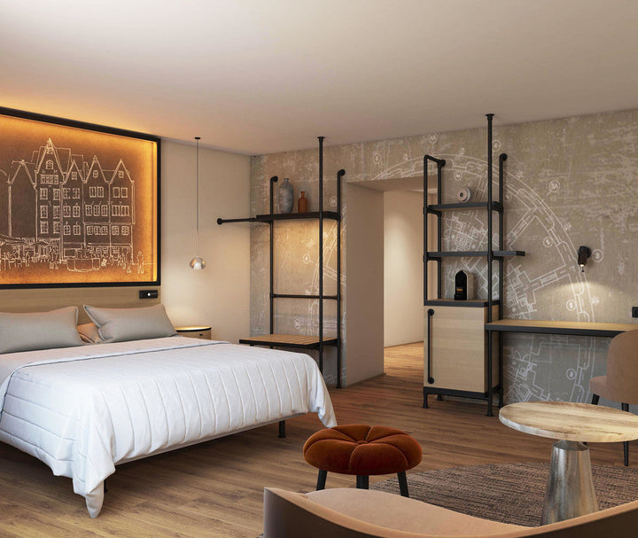 Kreative Raumlösungen im Hotel Wasserturm