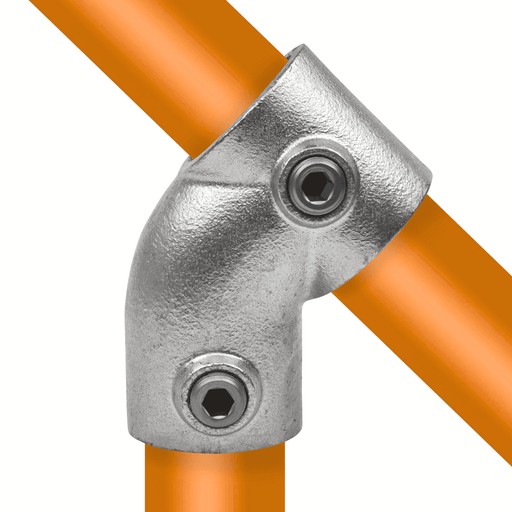 Rohrverbinder T-Stück Winkel 45º mit Rohren