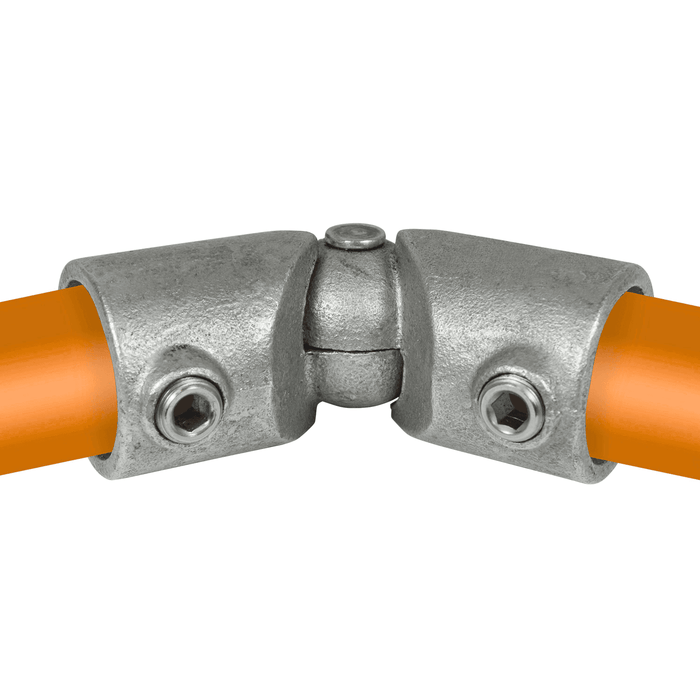 Rohrverbinder Eckverbinder variabel 75 Grad bis 210 Grad 1