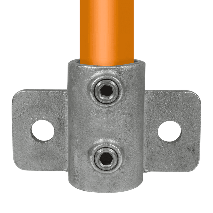 Rohrverbinder Wandhalterung horizontaler Flansch 3
