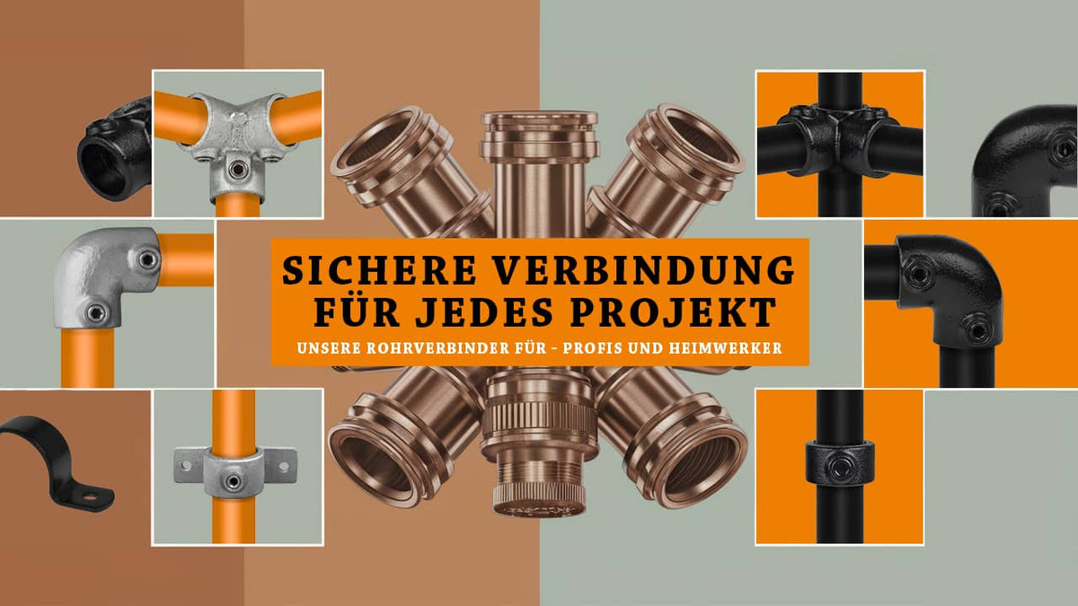 Rohre verbinden: Verbindungstechnik von Rohre verbinden: Verbindungstechnik von