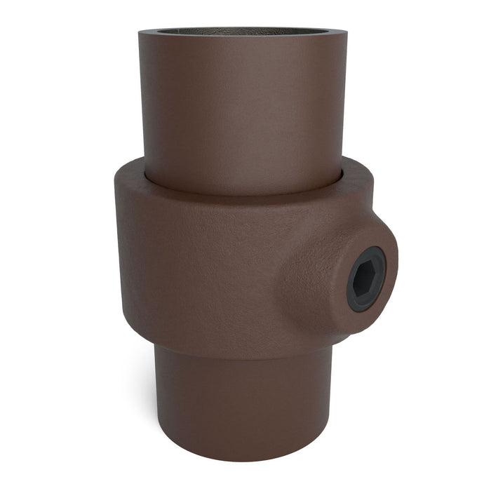 Stellring Vintage Braun Detailansicht mit Innensechskantschraube