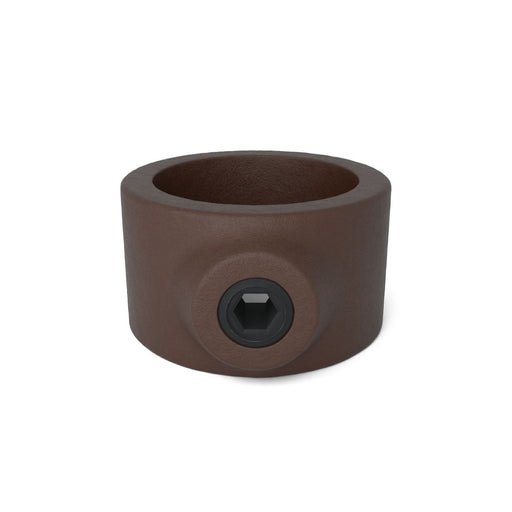 Rohr Stellring Vintage Braun aus Metall zur sicheren Positionierung auf Rohrsystemen