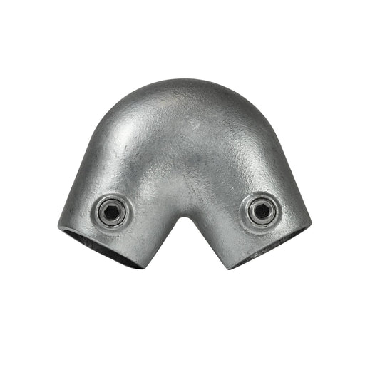 Rohrverbinder Eckverbinder 40° - 70° Ø 48,3 mm, aus Stahl galvanisiert, ohne Rohr