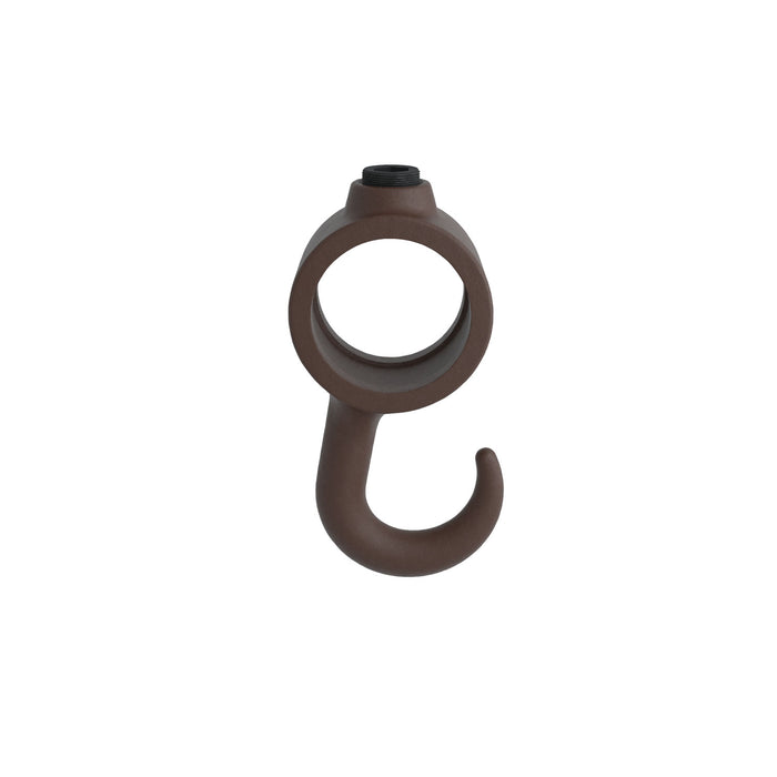 Garderobenhaken Rundrohr braun – langlebige Verbindung für Kleider- und Rohrkonstruktionen.