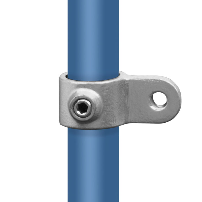 Rohrverbinder aus Stahl galvanisiert Gelenkauge einfach