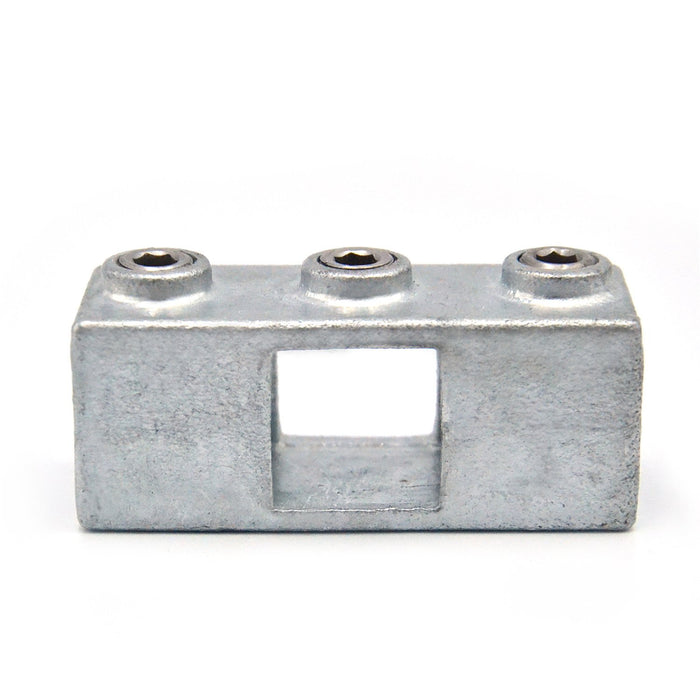 Rohrverbinder Kreuzstück vierkant stahl 25x25