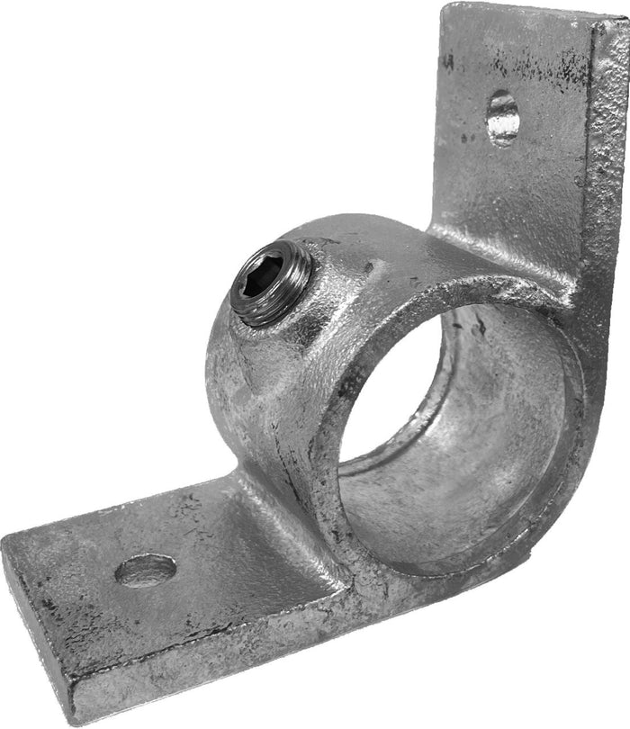 Rohrverbinder Ösenteil mit Doppellasche Seitenansicht