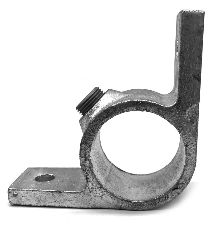 Rohrverbinder Ösenteil mit Doppellasche Queransicht