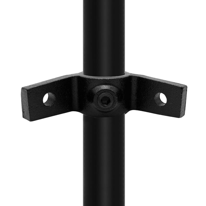 Rohrverbinder Ösenteil mit Doppellasche Queransicht