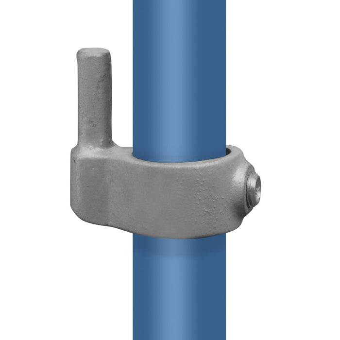 Stellringzapfen aus galvanisiertem Stahl – robuster Rohrverbinder für stabile Rohrsysteme und Konstruktionen