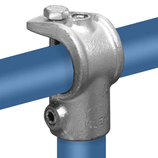 Rohrverbinder aus Stahl galvanisiert T-Stück offen