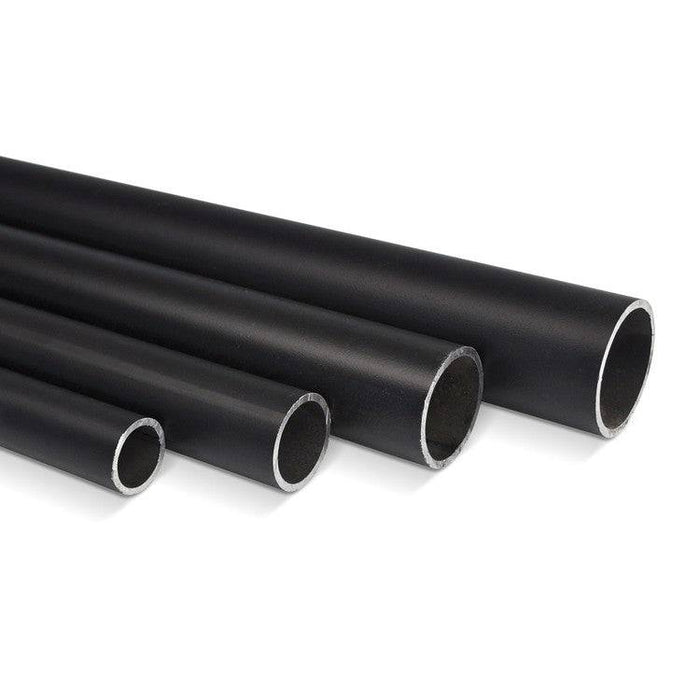 Stahlrohr schwarz pulverbeschichtet rund Ø 21,3 x 2,00 mm