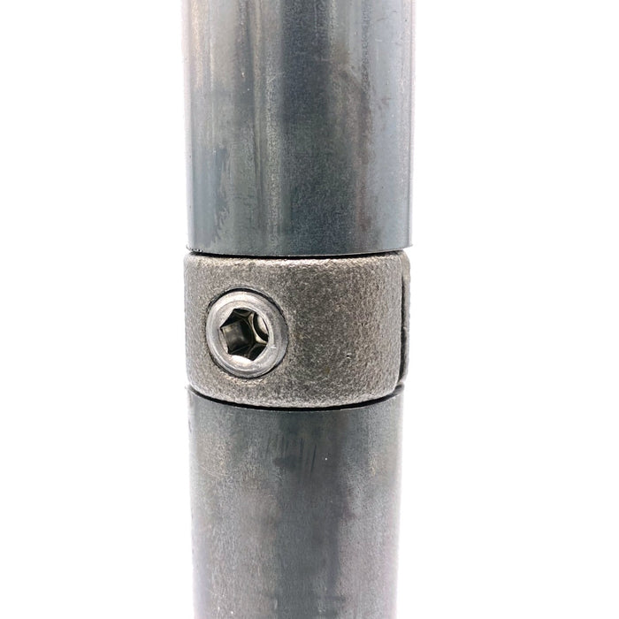 Rohrverbinder Verlängerungsstück innen natural mit Rohr 26,9 mm