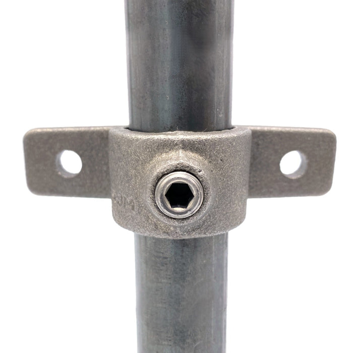 Rohrverbinder aus Stahl Befestigungsring Zweifach Ø 33,7 mm