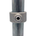 Rohrverbinder Stellring natural mit Rohr 42,4 mm