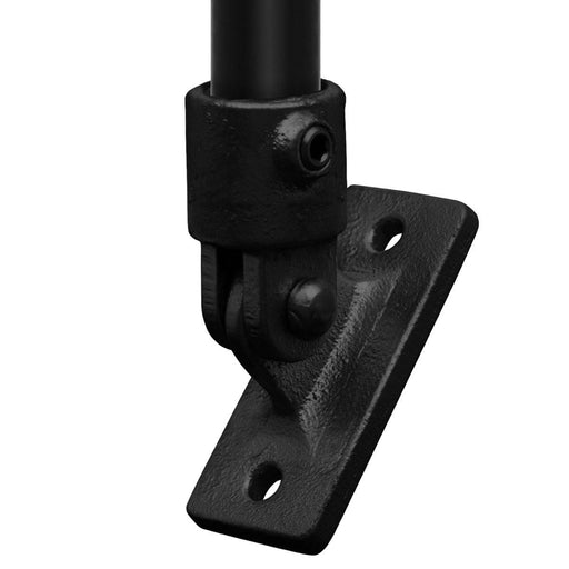 Rohrverbinder schwarz Gelenkfuss