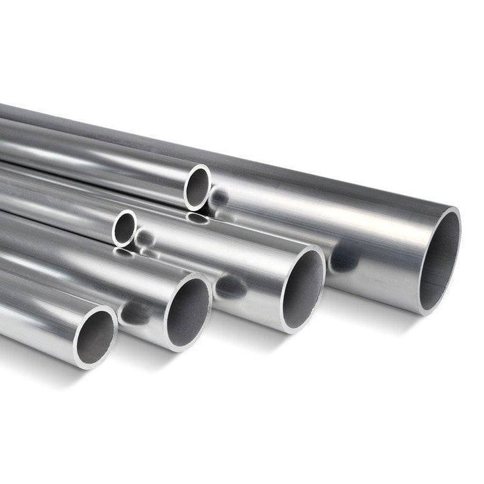 Abbildung unserer blanken Aluminiumrohre in verschiedenen Durchmessern