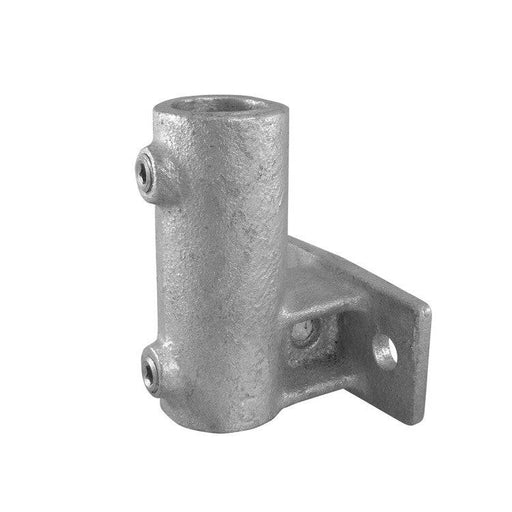Rohrverbinder Wandhalter, horizontal, ohne Rohr, Stahl, galvanisiert, 33,7 mm Durchmesser