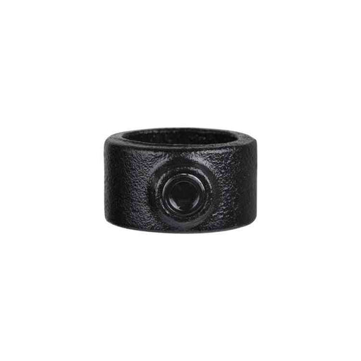 Rohrverbinder Stellring einfach schwarz Ø 26,9 mm, aus Stahl mit Pulverbeschichtung, ohne Rohr