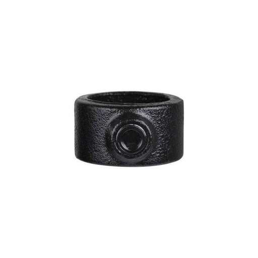 Rohrverbinder Stellring einfach schwarz Ø 33,7 mm, aus Stahl mit Pulverbeschichtung, ohne Rohr
