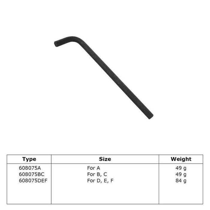 Inbusschlüssel 21,3 mm