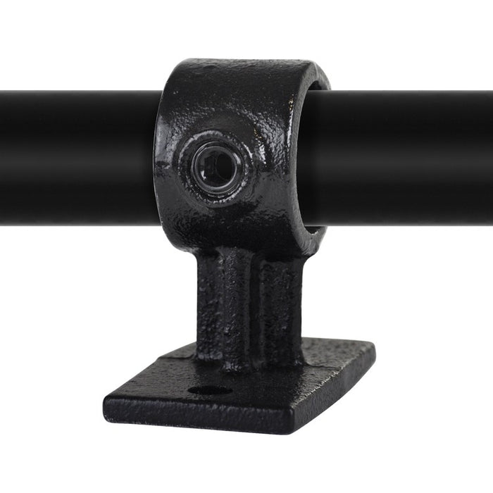 Rohrverbinder aus Stahl Schwarz Handlaufhalterung Ø 26,9 mm