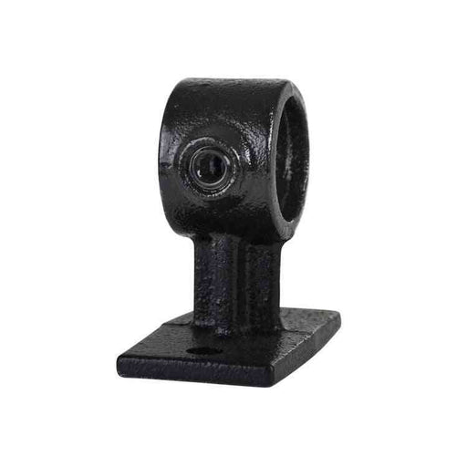 Rohrverbinder Handlaufhalterung, schwarz, aus Stahl mit Pulverbeschichtung, ohne Rohr  Ø 33,7 mm