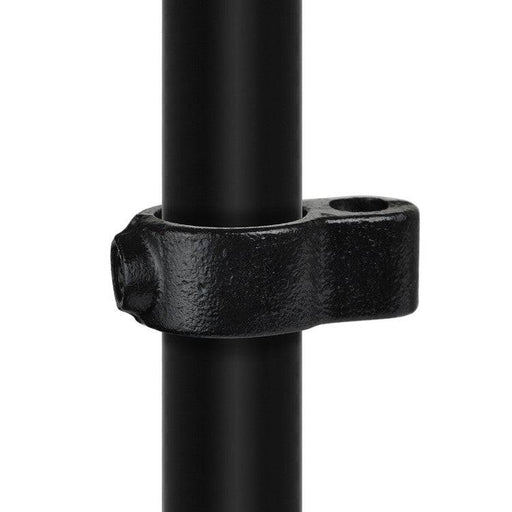 Rohrverbinder Stellringauge schwarz Ø 33,7 mm, aus Stahl mit Pulverbeschichtung, mit Rohr