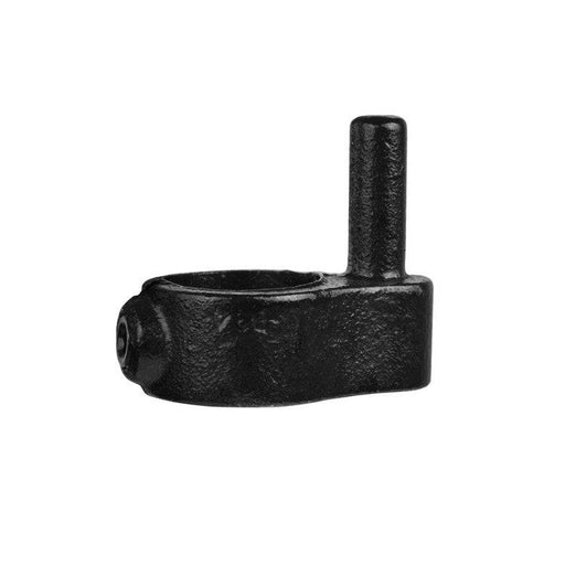 Rohrverbinder Stellringzapfen schwarz Ø 33,7 mm, aus Stahl mit Pulverbeschichtung, ohne Rohr