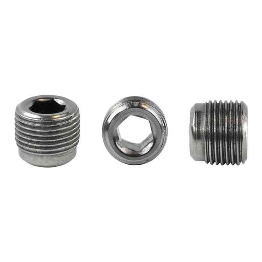 Rohrverbinder Madenschrauben in verschiedene Ansichten aus Stahl, Durchmesser 21,3 mm