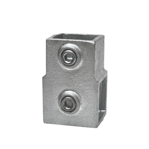 Rohrverbinder Vierkant Kurzes T-Stück Vierkant 40x40 mm ohne Rohr abgebildet