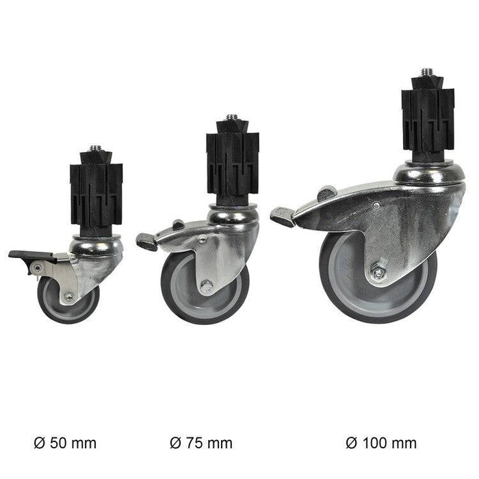 Expander rund Ø 42,4 mm mit Laufrolle