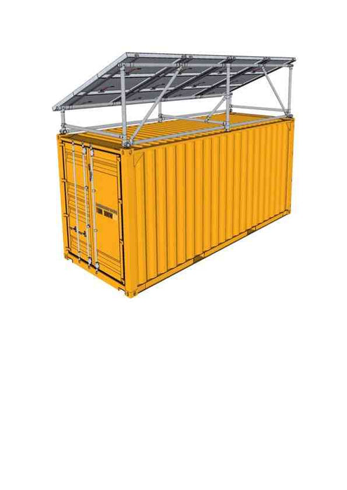Rohrverbinder aus Stahl Containerklemme für Vorderseite Ø 48,3 mm